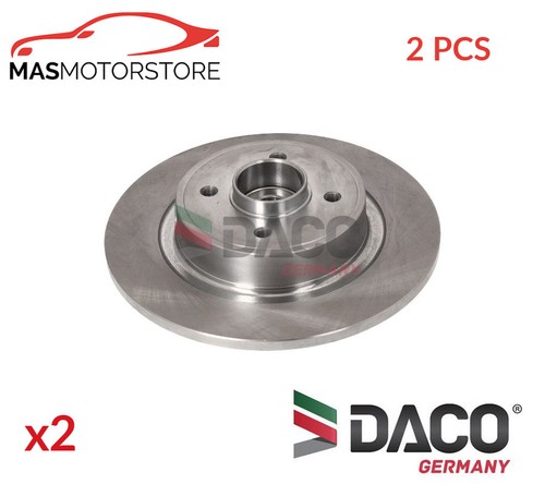 Brake discs set pair - discs,