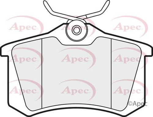 Apec rear brake pad - brake, set