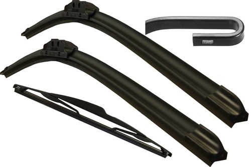 Front rear windscreen - rear, wiper