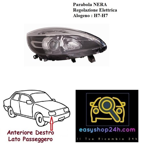 Front headlight projector - front,